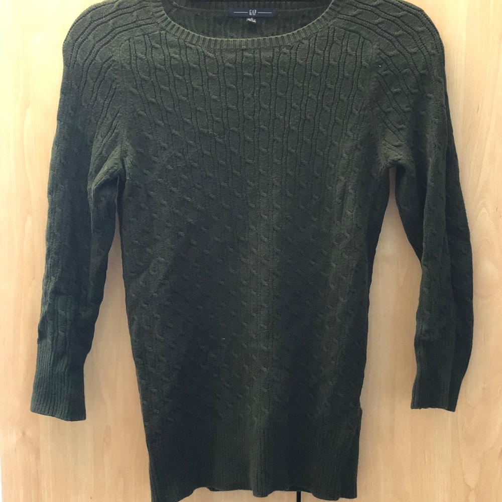 Green sweater